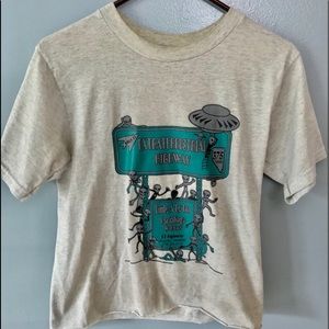 ✨Vintage retro crop tee